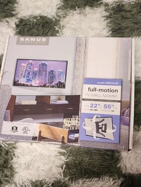 NIB Sanus Simplicity Full Motion TV Wall Mount